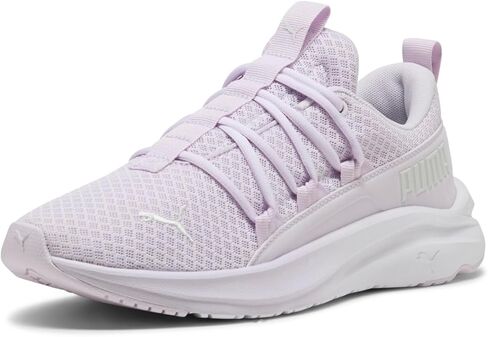 PUMA Women's Softride One4all Cross Training Shoes, Lilac Frost-Feather Gray-White, 10.5 in Saudi Arabia