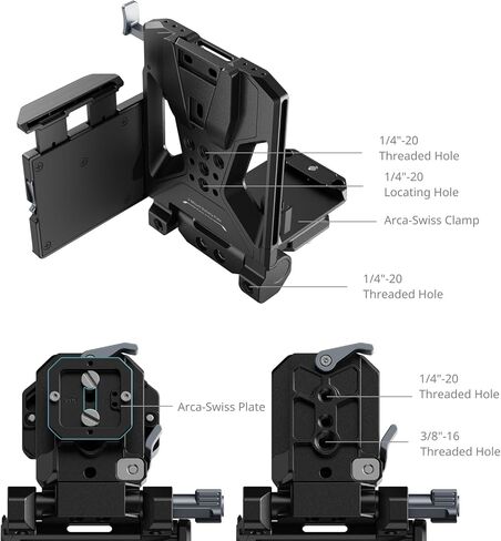 بطارية SMALLRIG V Mount VB99 + طقم لوحة بطارية قابلة للطي على شكل V Pro in Saudi Arabia