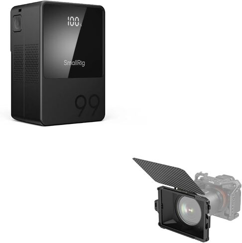 بطارية SMALLRIG V Mount VB99 + Mini Matte Box Lite in Saudi Arabia