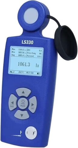 Luxmeter Luxometer ضوء متر المهنية مقياس الإضاءة الطيفية متر LS330 in Kuwait