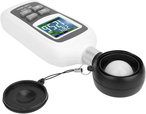 Digital Light Meter Portable 0-20000 Lx Digital Light Meter Photometer Illuminometer Luxmeter Temperature Measurer in Saudi Arabia