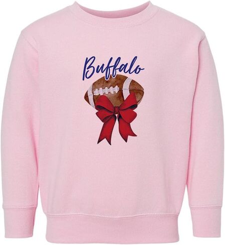 Girly Buffalo Football Kids Sweatshirt Toddler in Saudi Arabia