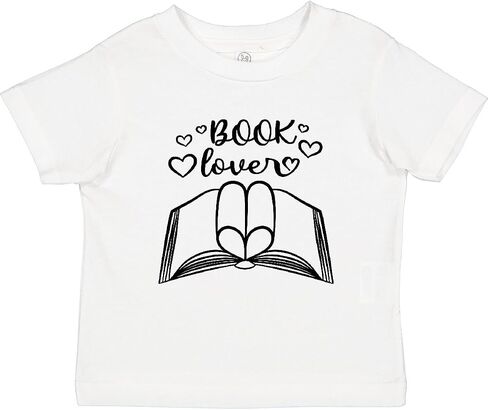 inktastic Book Lover Toddler T-Shirt in Saudi Arabia