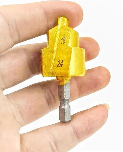 6.35mm Hexagonal Shank Drill Bit for Expanding Water Pipes 1pcs(1PCS 15-19) in Saudi Arabia