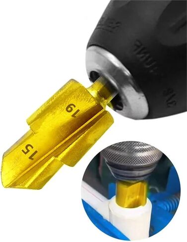 Water Pipe Reaming Repair Drill Bit 4/6/1 Inch Pipe Lifting Drill Bit Hot Melt Machine Accessories 1Pcs(1PCS 15-19) in Saudi Arabia