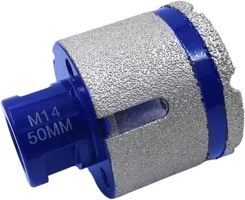 M14 Diamond Drill Bit, Diameter 32/35/40/45/50mm, Shaping, Trimming, Grinding, Ceramic Tiles, Granite, Enlarged Oblique Hole 1Pcs(50mm) in Saudi Arabia
