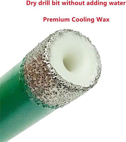6mm-16mm Diamond Coated Drill Bit for Tile Marble Glass Ceramic Hole Drill Diamond Core Bit Meal Drilling 1Pcs(12mm) in Saudi Arabia