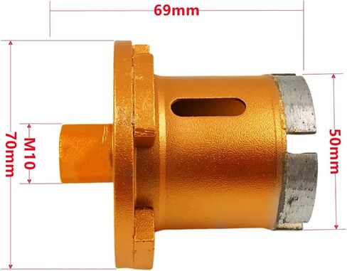 Angle Grinder Sintering Basin Drilling Sewer Pipe Sink Marble Ceramic Tile Washbasin Punching Drill Bit Tool 3Pcs in Saudi Arabia