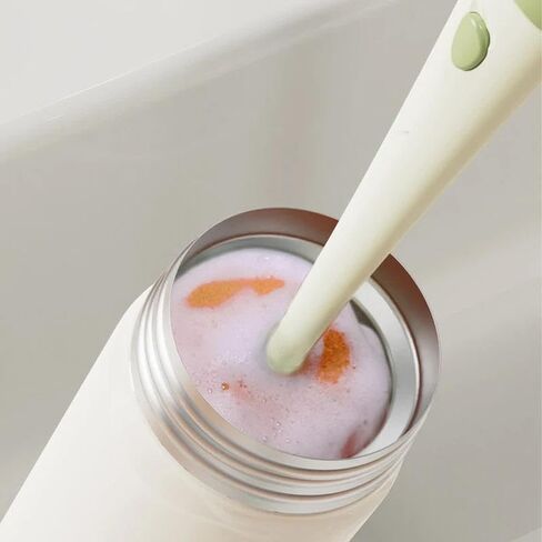 Kitchen_Empire_3-in-1 Long Handle Bottle Cleaning Brush | Multipurpose Cup Scrubber with Sponge Head & Notch Cleaner | Kitchen & Baby Bottle Cleaner Tool in Kuwait