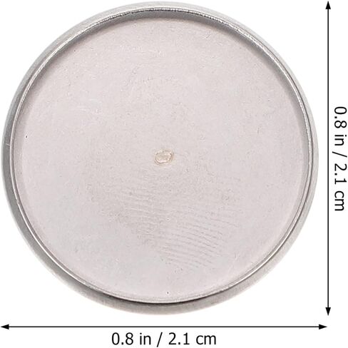 BESPORTBLE 20Pcs DIY Brooch Settings with Safety Trays Breastpin Holders for Compact Design for in Saudi Arabia
