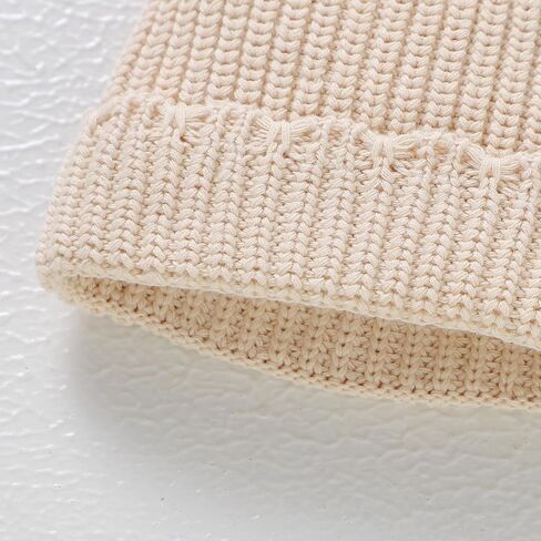 DovFanny Baby Beanie Hat – Cotton Soft & Breathable Knit Skull Cap for Newborn Infant Toddler, Warm Winter Hat in Saudi Arabia
