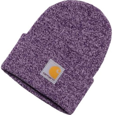 Carhartt Majesty/Violet Haze Marl (Purple Marble) Beanie - Baby, Infant, Newborn, Toddler -one Size in Saudi Arabia