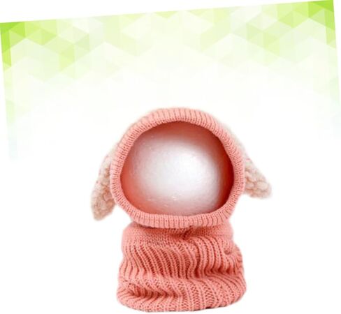 LIFKOME Caps Scarf Caps Hats with Collar Knitted Woolen Coif in Saudi Arabia