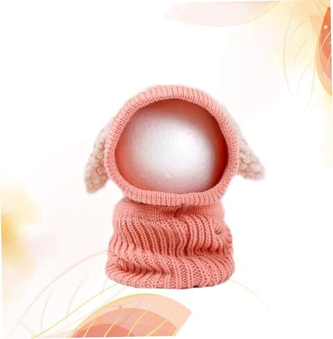 LIFKOME Caps Scarf Caps Hats with Collar Knitted Woolen Coif in Saudi Arabia