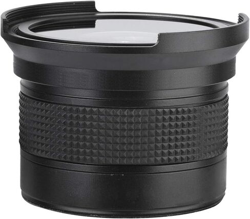 58MM Metal Fisheye Lens for DSLR Cameras with 0.35X Wide Angle Effect for Creative Photography Suitable for 58MM SLR Lenses for Indoor Outdoor Events Travel and Action Shots in Saudi Arabia