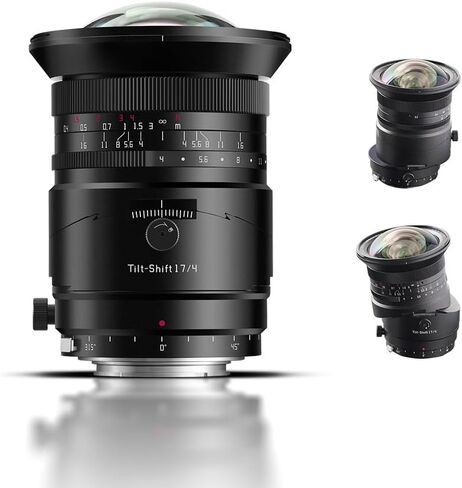TTARTISAN 17mm f/4 Tilt-Shift for GFX Mount, Full Frame Tilt Shift 17mm f4 Manual Focus Lens (GFX Mount) in Saudi Arabia