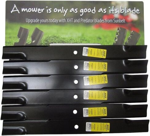 Replacement Blades for USA XHT, Compatible with 72" SCAG 48112, 48113, 481709, 482002 & Bad BOY 038-7220-00 Models. Set of 6. in Saudi Arabia