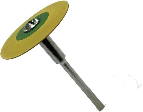 زركونيا، بورسلين، مطاط، ملمع مثبت على الماس، أصفر XF in Kuwait