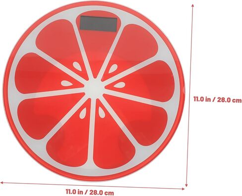 minkissy Digital Weight Scale Cartoon Shaped Weight Scale Portable Fitness Scale with High Precision Strain Gauge Sensor Durable and Tempered for Accurate Measurements in Saudi Arabia