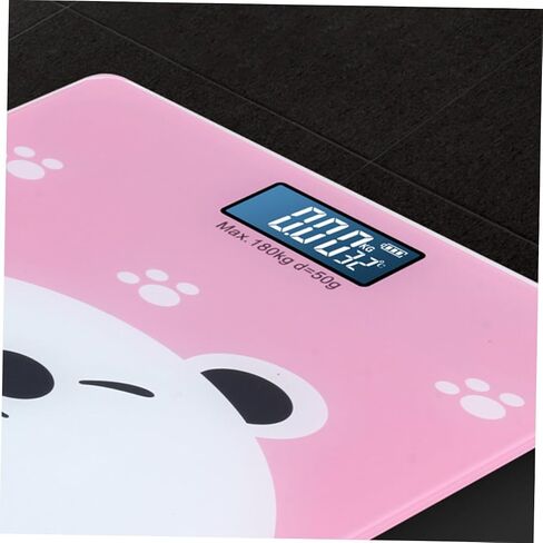 BESPORTBLE Electronic Baby Scale Temperature Detection High Precision Digital Weight Scale for Infants and Pets Cute Cartoon Design for Indoor Use in Saudi Arabia