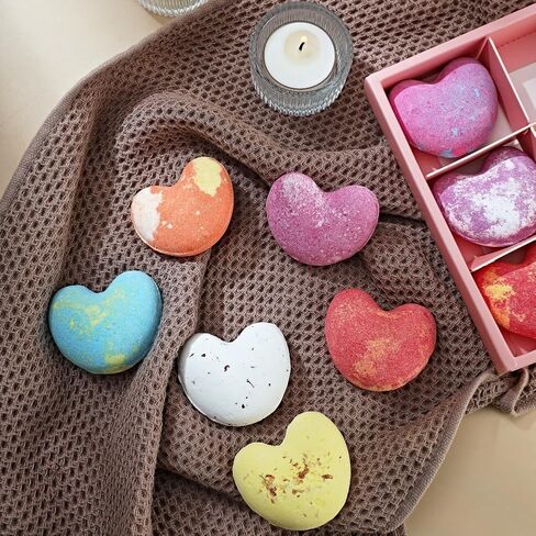 Bath Bombs Gift Set, 9 x 1.41 Oz/ 40g. Essential Oil Spa Bomb Fizzies, Relaxation, Moisturizing and Fun for Women, Wife, Mom, Girls, Teens, Daughter and Her in Saudi Arabia