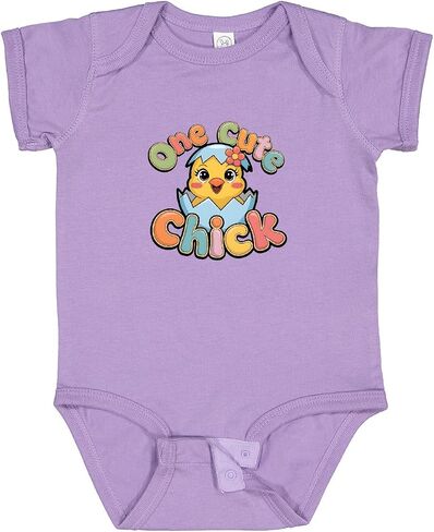 inktastic 1 Cute Chick Baby Bodysuit in Saudi Arabia