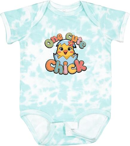 inktastic 1 Cute Chick Baby Bodysuit in Saudi Arabia