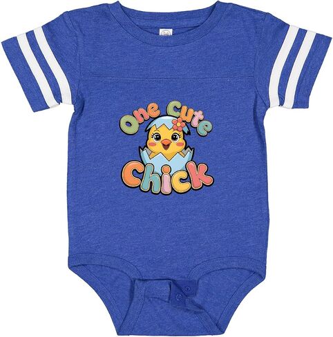 inktastic 1 Cute Chick Baby Bodysuit in Saudi Arabia