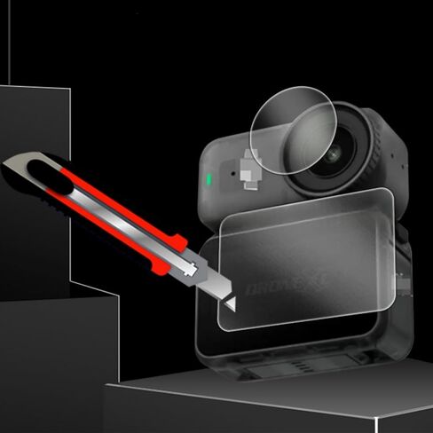 واقي شاشة لـ DJI OSMO Nano، واقي عدسة لملحقات DJI OSMO Nano (مجموعتان) in Saudi Arabia