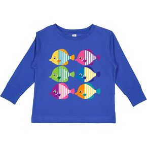 تي شيرت Inktastic Tropical Fish Lover للأطفال الصغار بأكمام طويلة in Kuwait