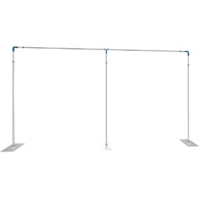 10x20ft Heavy Duty Pipe and Drape Backdrop Kit,Wedding Backdrop Stand for Party Event, Trade Shows & Wedding Decor Celebration Photography Stage in Saudi Arabia