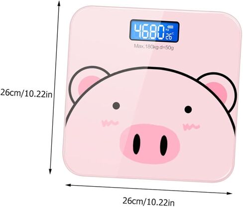 minkissy Multi-Purpose Electronic Weight Scale Health USB Charging Auto Safe Material in Saudi Arabia
