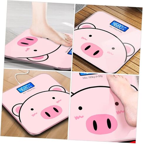 minkissy Multi-Purpose Electronic Weight Scale Health USB Charging Auto Safe Material in Saudi Arabia