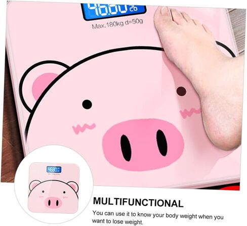 minkissy Multi-Purpose Electronic Weight Scale Health USB Charging Auto Safe Material in Saudi Arabia