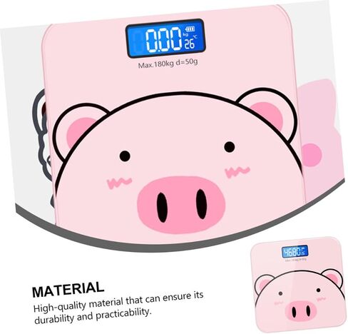 minkissy Multi-Purpose Electronic Weight Scale Health USB Charging Auto Safe Material in Saudi Arabia
