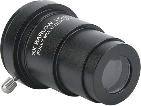 عدسة Ciciglow 3X Barlow، مقاومة للتشوه وواجهة خيط متينة M42x0.75 لتلسكوب فلكي بصري مقاس 1.25 بوصة in Kuwait
