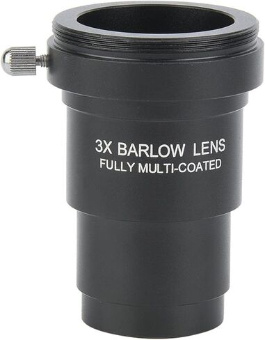 عدسة Ciciglow 3X Barlow، مقاومة للتشوه وواجهة خيط متينة M42x0.75 لتلسكوب فلكي بصري مقاس 1.25 بوصة in Kuwait