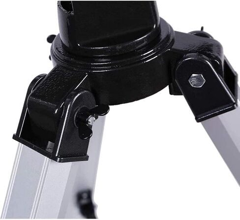 110mm Reflector Telescope for Beginners & Adults, 500X Magnification, 1000mm Focal Length, Adjustable Aluminum Tripod, Dual Purpose for Terrestrial & Astronal Viewing, Black in Saudi Arabia