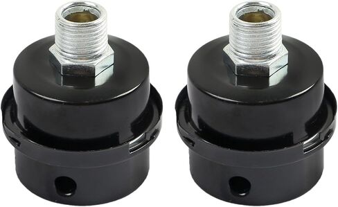 2 Pcs 70243399 Air Intake Filter Silencer 1/2" MPT Replacement for Ingersoll Rand SS3 Air Compressor Replace FS06050 FS-06-050 SS3F2-GM SS3J2-WB SS3J3-AS SS3J3-WB SS3J5.5GB-WB SS3J5.5GH-AS SS3J5.5GH-W in Saudi Arabia