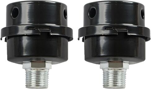 2 Pcs 70243399 Air Intake Filter Silencer 1/2" MPT Replacement for Ingersoll Rand SS3 Air Compressor Replace FS06050 FS-06-050 SS3F2-GM SS3J2-WB SS3J3-AS SS3J3-WB SS3J5.5GB-WB SS3J5.5GH-AS SS3J5.5GH-W in Saudi Arabia