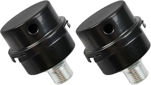 2 Pcs 70243399 Air Intake Filter Silencer 1/2" MPT Replacement for Ingersoll Rand SS3 Air Compressor Replace FS06050 FS-06-050 SS3F2-GM SS3J2-WB SS3J3-AS SS3J3-WB SS3J5.5GB-WB SS3J5.5GH-AS SS3J5.5GH-W in Saudi Arabia