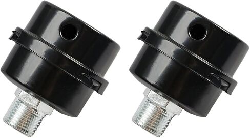 2 Pcs 70243399 Air Intake Filter Silencer 1/2" MPT Replacement for Ingersoll Rand SS3 Air Compressor Replace FS06050 FS-06-050 SS3F2-GM SS3J2-WB SS3J3-AS SS3J3-WB SS3J5.5GB-WB SS3J5.5GH-AS SS3J5.5GH-W in Saudi Arabia