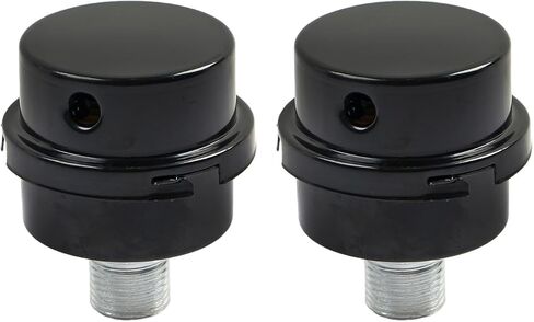 2 Pcs 70243399 Air Intake Filter Silencer 1/2" MPT Replacement for Ingersoll Rand SS3 Air Compressor Replace FS06050 FS-06-050 SS3F2-GM SS3J2-WB SS3J3-AS SS3J3-WB SS3J5.5GB-WB SS3J5.5GH-AS SS3J5.5GH-W in Saudi Arabia