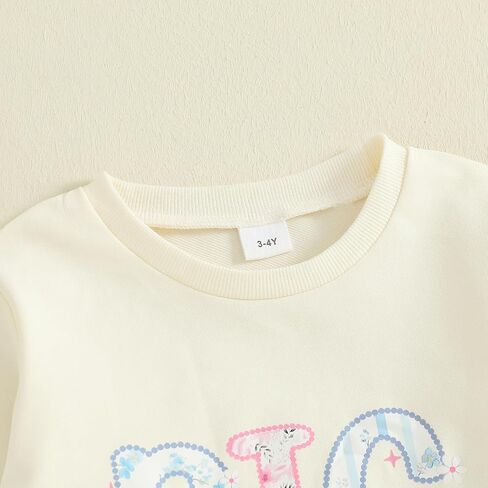 GOOCHEER Big Sister Little Sister Matching Outfit Newborn Baby Girl Long Sleeve Romper Toddler Girl Sweatshirt Pullover Top in Saudi Arabia