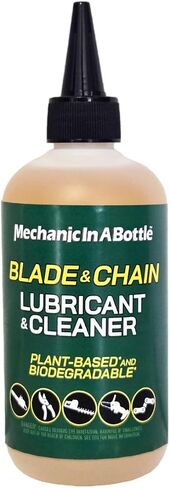 Mechanic in A Bottle Blade & Chain Shield: Advanced Bio-Lubricant Cleaner - Plant-Based, Biodegradable, Penetrating Protection for Tools, Bike Chains, Garage Doors, Saws & More, 8 oz in Saudi Arabia