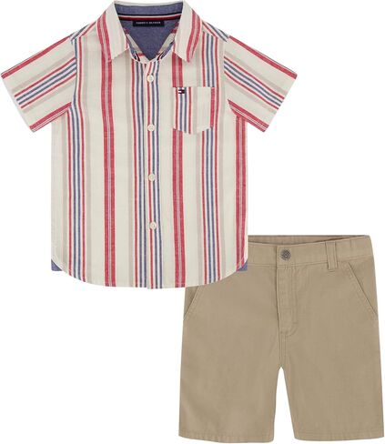 Tommy Hilfiger 2pc Shirt Short Set in Saudi Arabia