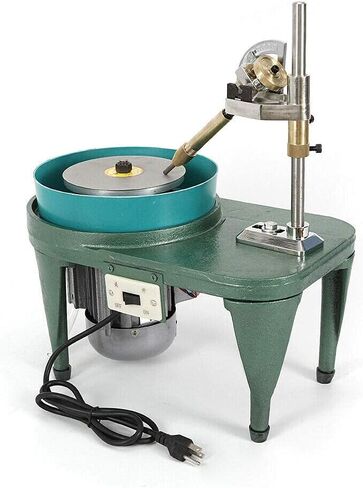 Professional Gem Faceting Machine Jewel Angle Polisher, 180W 2800RPM Bench Gemstone Jade Faceting Machine Jewel Polishing Grinding Machine with Faceted Manipulator in Saudi Arabia