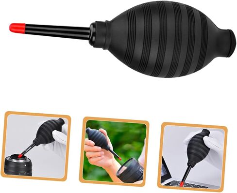 Artibetter Camera Air Blower Squeeze Ball Pump for Lens Keyboard Cleaning Tools Compressed Air Duster for Electronics Succulents Watches Dust Removal in Saudi Arabia