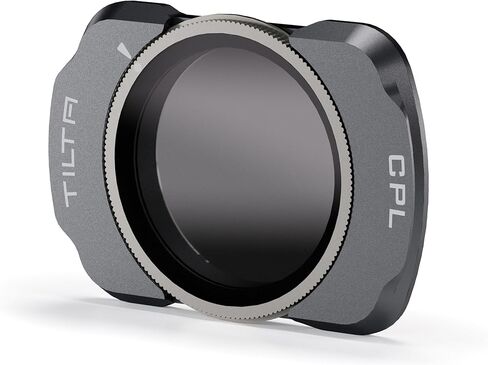 فلتر مستقطب دائري Tilta متوافق مع DJI Osmo Pocket 3 - يحد من الانعكاسات والوهج للحصول على ألوان نابضة بالحياة | أداة مغناطيسية | زجاج بصري فائق النحافة للصور والفيديو in Kuwait