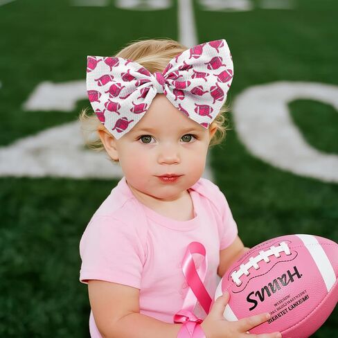 YanJie 7’’ Baby Girl Bows Leopard Print Hot Pink Headbands for Girls Light Pink Bow Toddler Hair Accessories Newborn Infant Baby Hair Wrap in Saudi Arabia